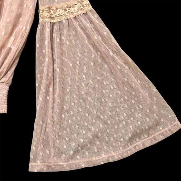 Double Zero Shear Blouse Sz S - Picture 4 of 8